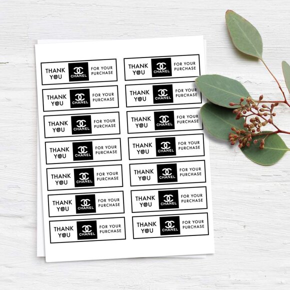 NEW - Lux Fashion Thank You Rating Sticker Labels – (48 ct) - Picture 2 of 5